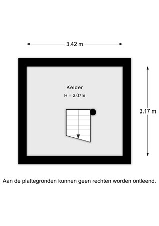 Plattegrond - Molenberglaan 45, 4791 AJ Klundert - Molenberglaan 45 - Kelder - 2D.jpg